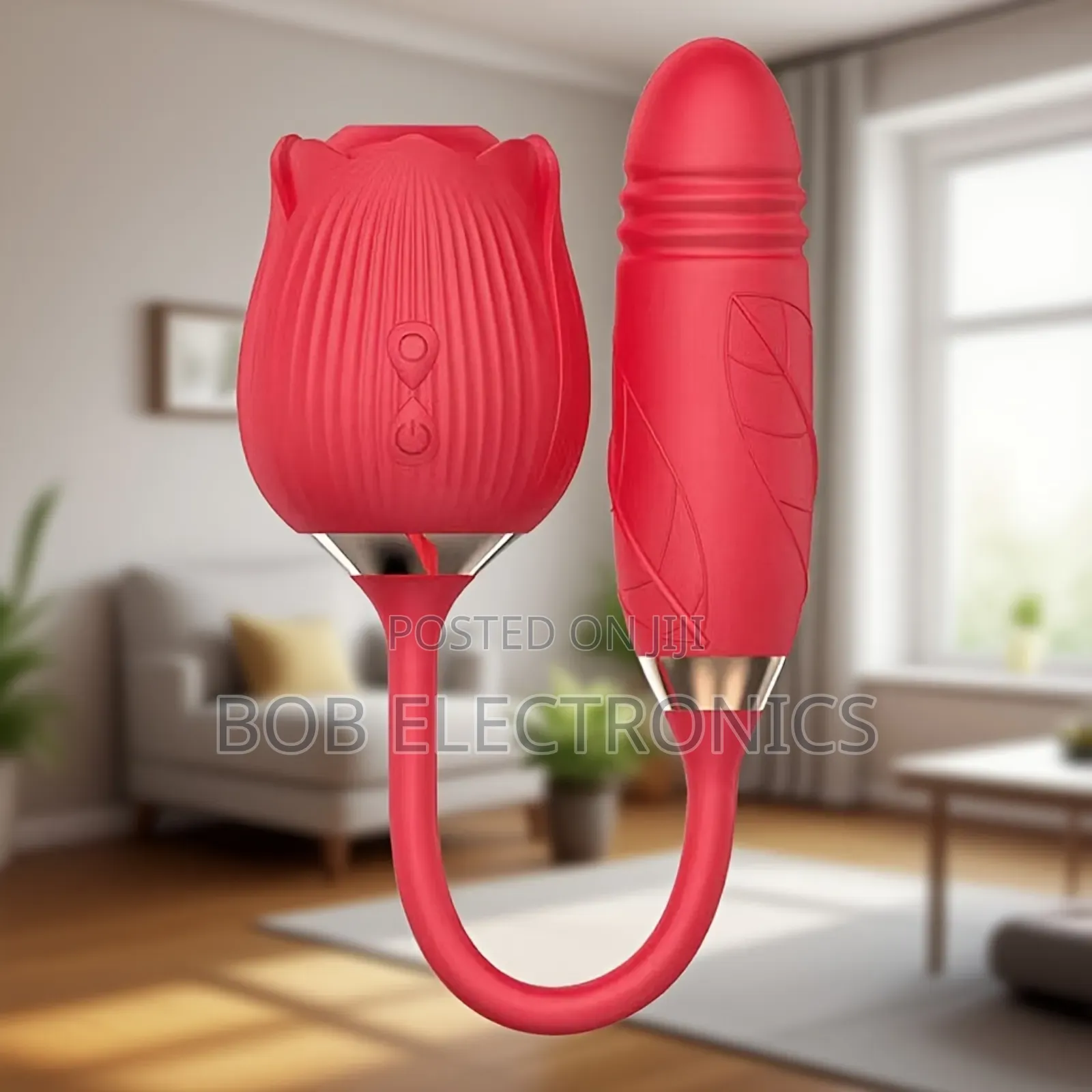 2 In 1 Rose 🌹 Sucker And Dildo Toy