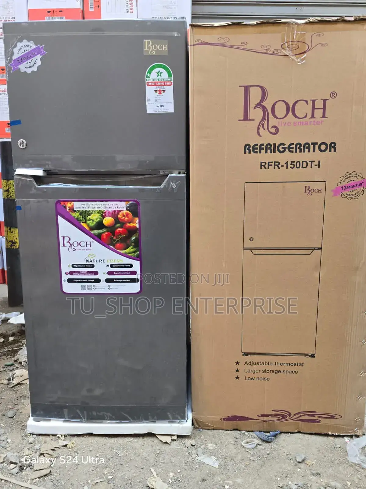 Roch Double Door Refrigerator – Practical Cooling at 150 Dt