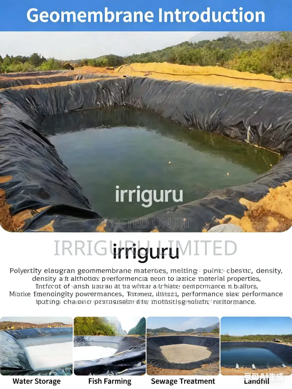 Irriguru☆ Geomembrane