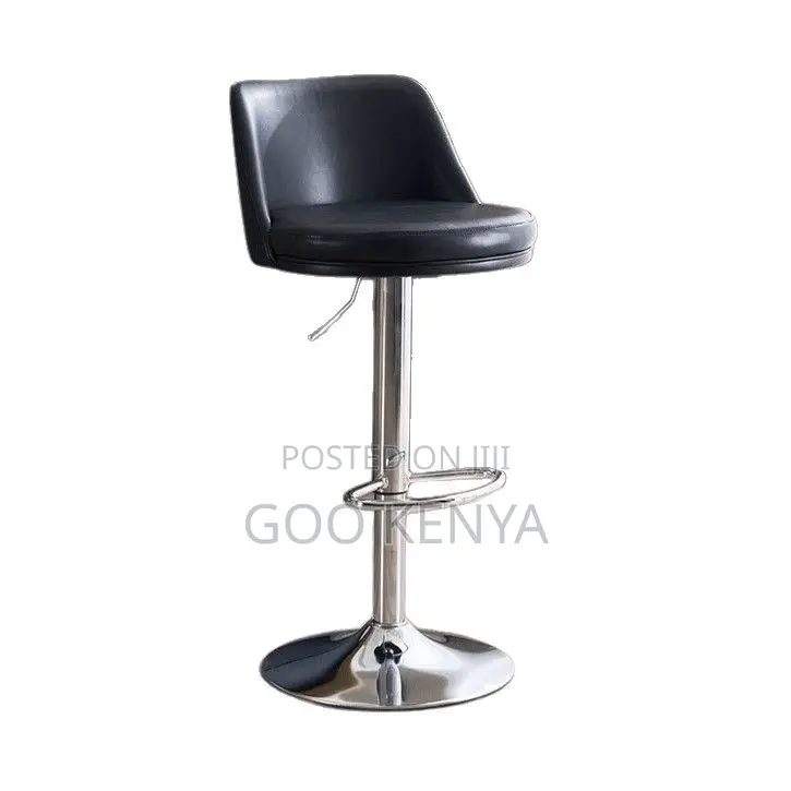 Home Bar Stool; Light Luxury Metal Bar Stool For Home, Office, Or Bar