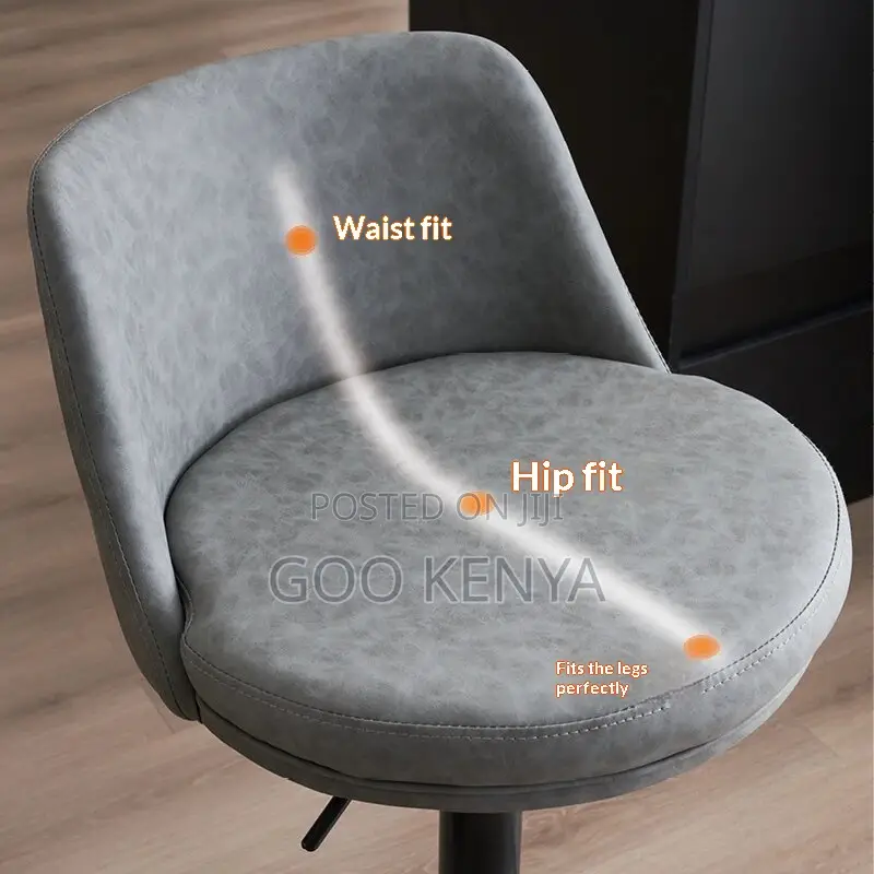 Home Bar Stool; Light Luxury Metal Bar Stool For Home, Office, Or Bar