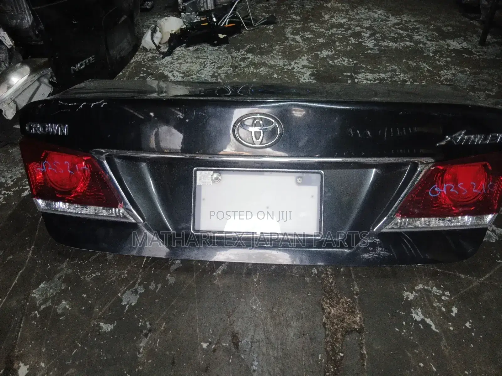 Toyota Crown Athlete Grs210 Tailgate /Boot 2018 Original Ex-Japan