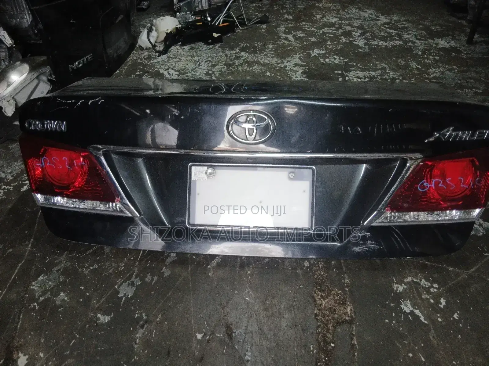 Toyota Crown Athlete Grs210 Tailgate /Boot 2018 Original Ex-Japan