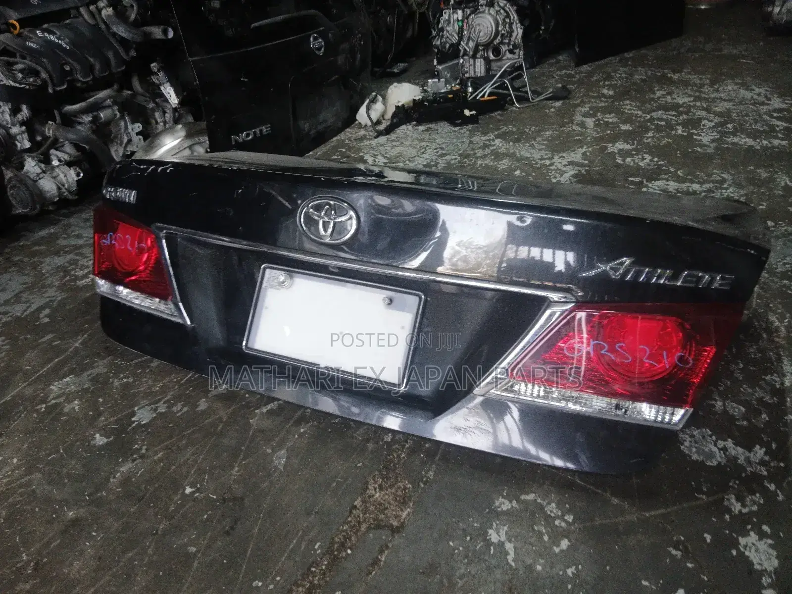 Toyota Crown Athlete Grs210 Tailgate /Boot 2018 Original Ex-Japan