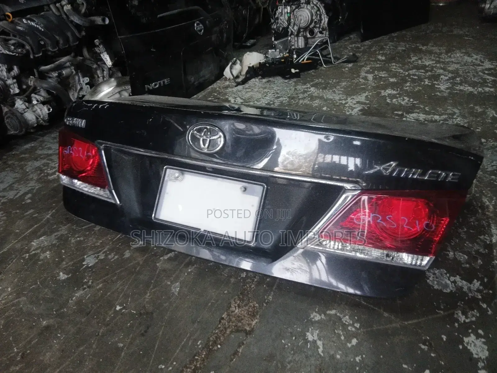 Toyota Crown Athlete Grs210 Tailgate /Boot 2018 Original Ex-Japan