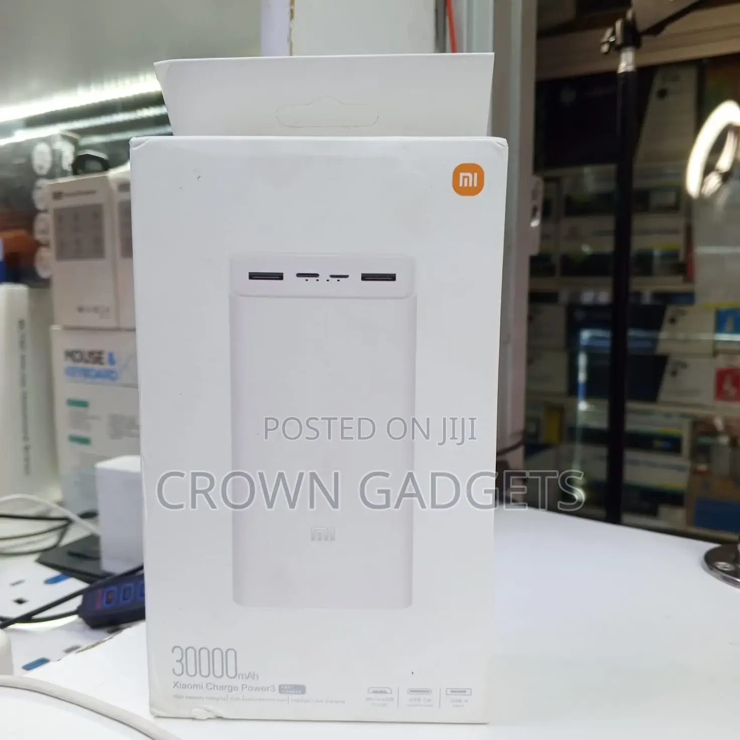 Mi 30,000mah Heavy-Duty Powerbank for Smartphones and Tablets