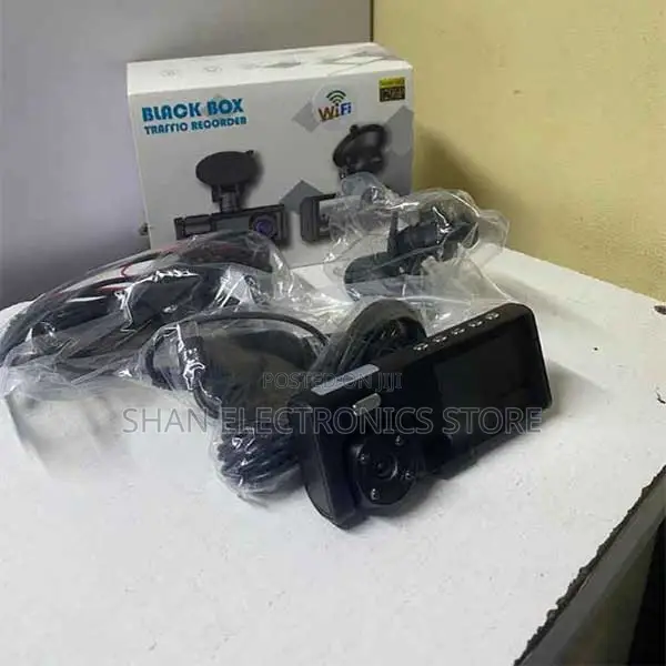 1080p Car FHD Dash Cam With Mic – Front, Interior, Rear + Wi-Fi