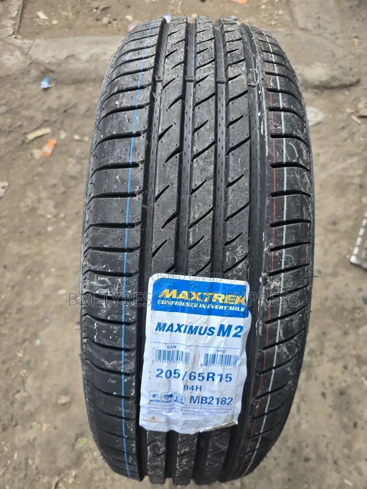 205/65 R15 Maxtrek Tyres (Maximus M2)