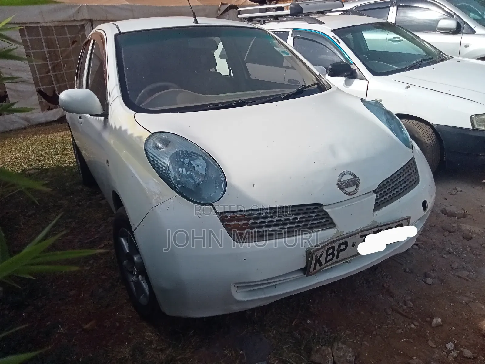 Nissan March 2004 White