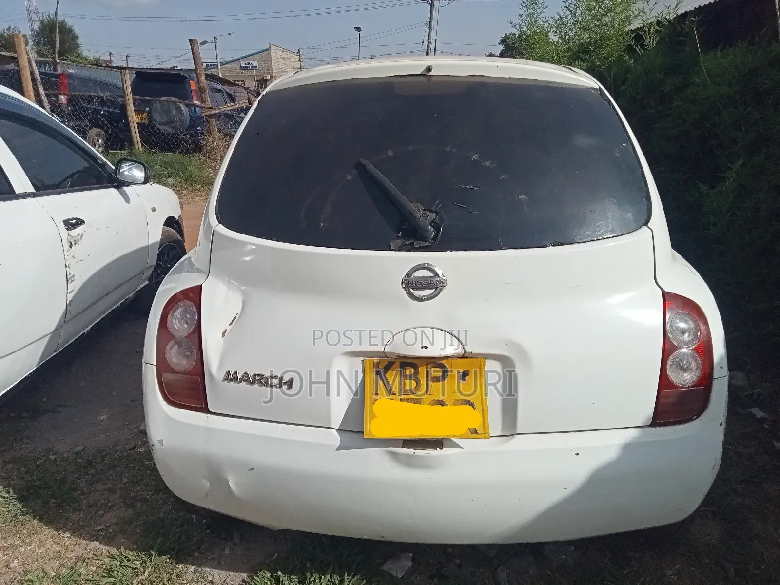 Nissan March 2004 White