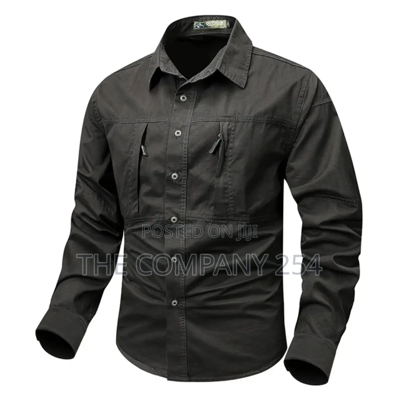 Spandex Full Double Zip Tactical Shirts Hiking Hunting Outdoor