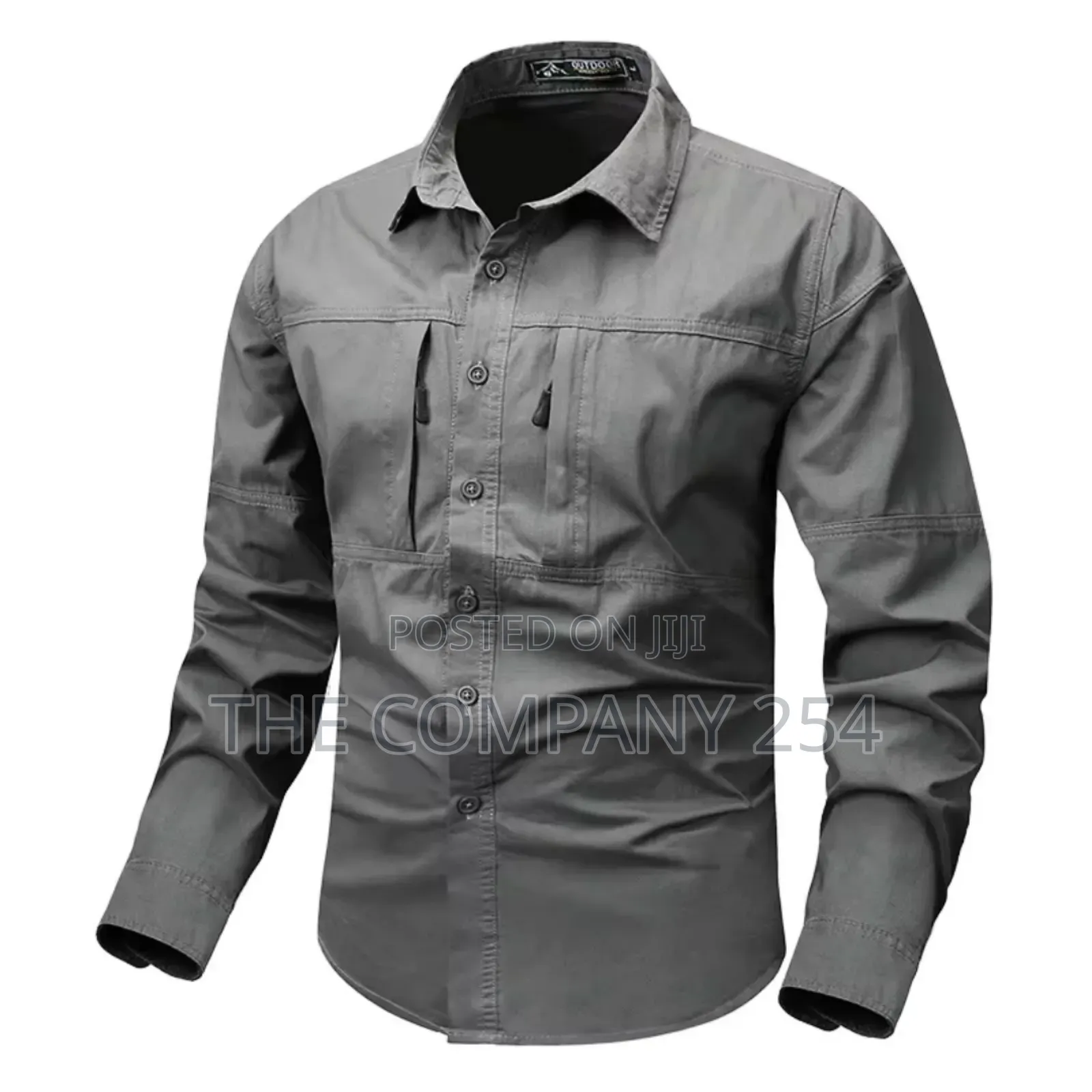 Spandex Full Double Zip Tactical Shirts Hiking Hunting Outdoor