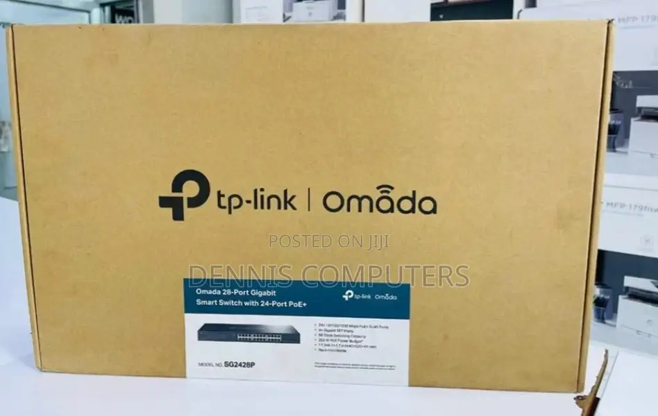 Tp-Link Omada 28ports Gigabit Smart Switch With 24ports Poe+