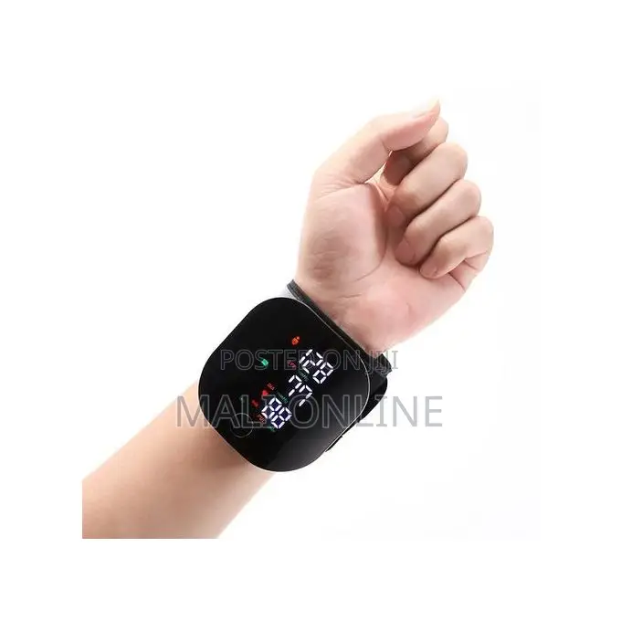Digital Wrist Blood Pressure Monitor Automatic Usb Rechargeable