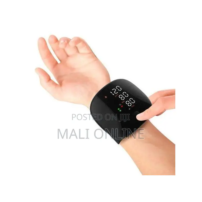 Digital Wrist Blood Pressure Monitor Automatic Usb Rechargeable