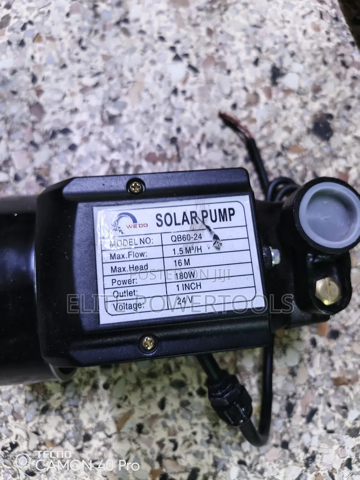 24 Solar Booster Pump