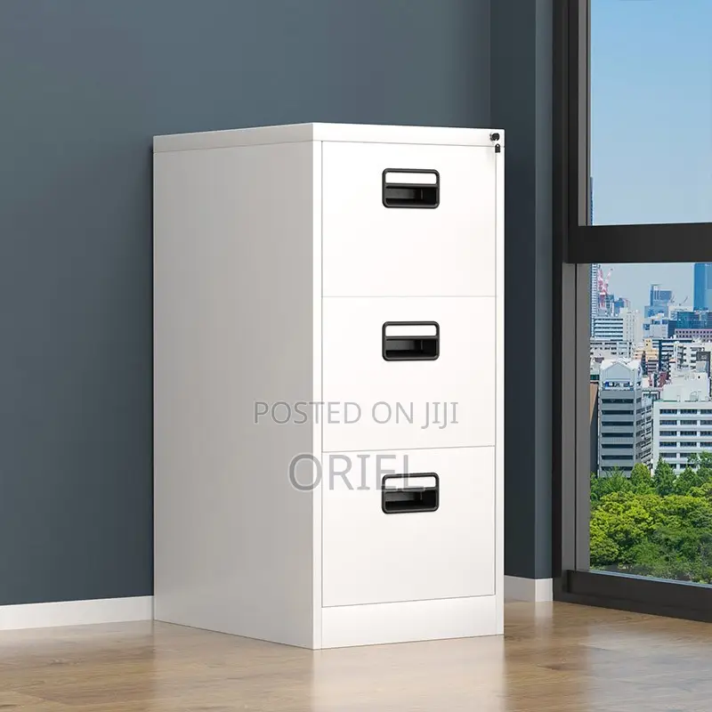 Office Cabinet; Legal/Letter Size 3-Drawer Filing Cabinet