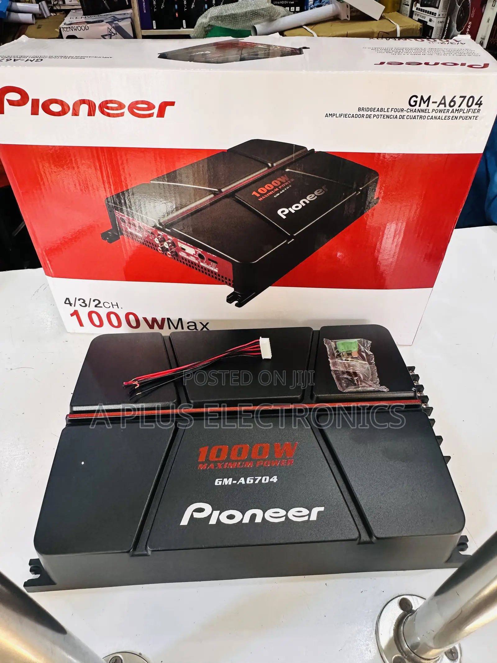 Pioneer Gm 6704 Amplifier 1000w Clean Sound Performance
