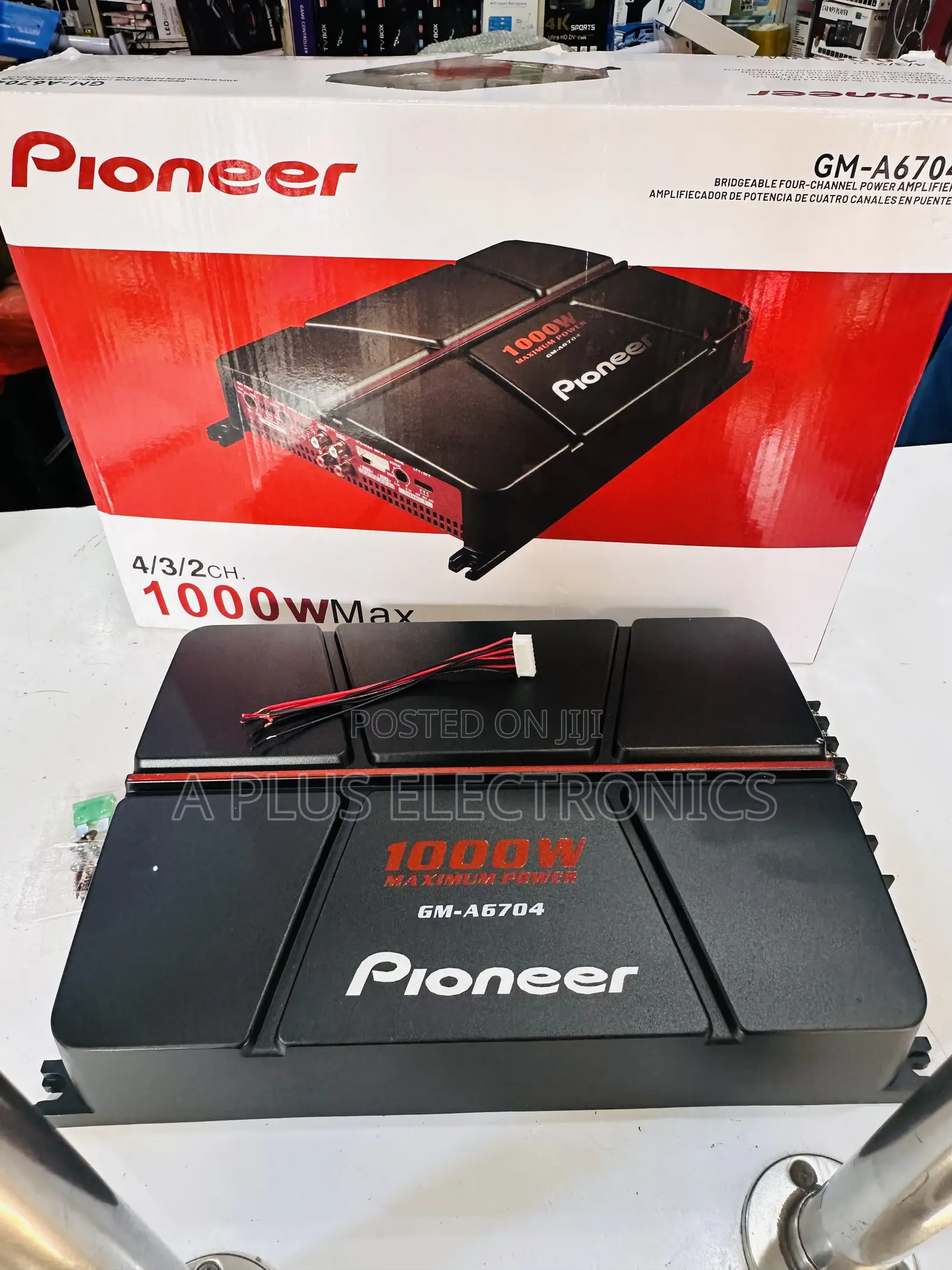 Pioneer Gm 6704 Amplifier 1000w High Quality Car Amplifier