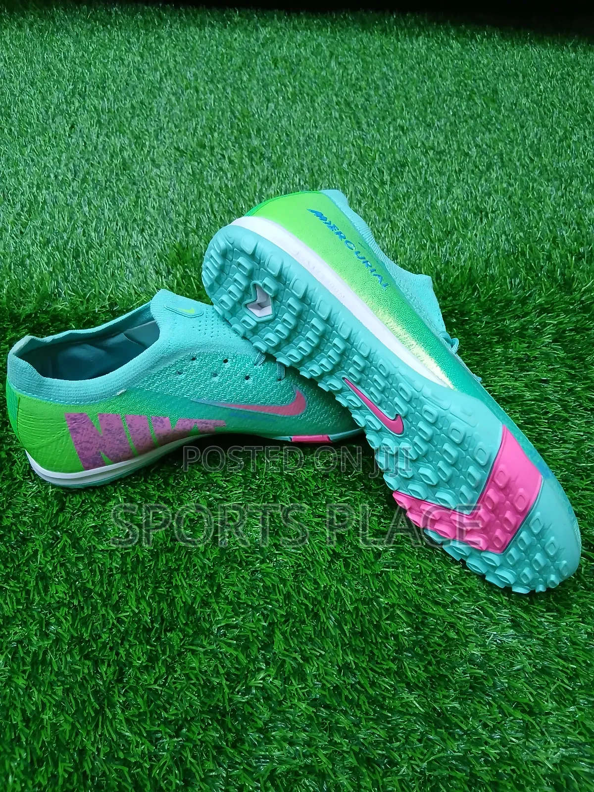 Nike Mercurial Turquoise Ag Tf Boots