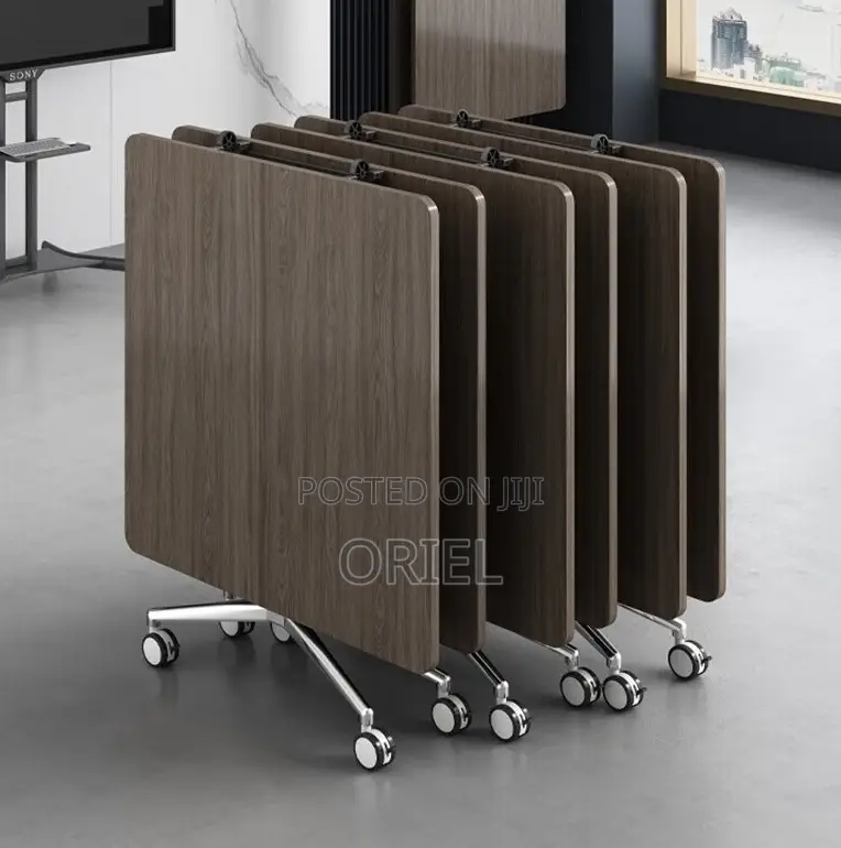 Boardroom Tables; Foldable Conference Room Table With Wheels