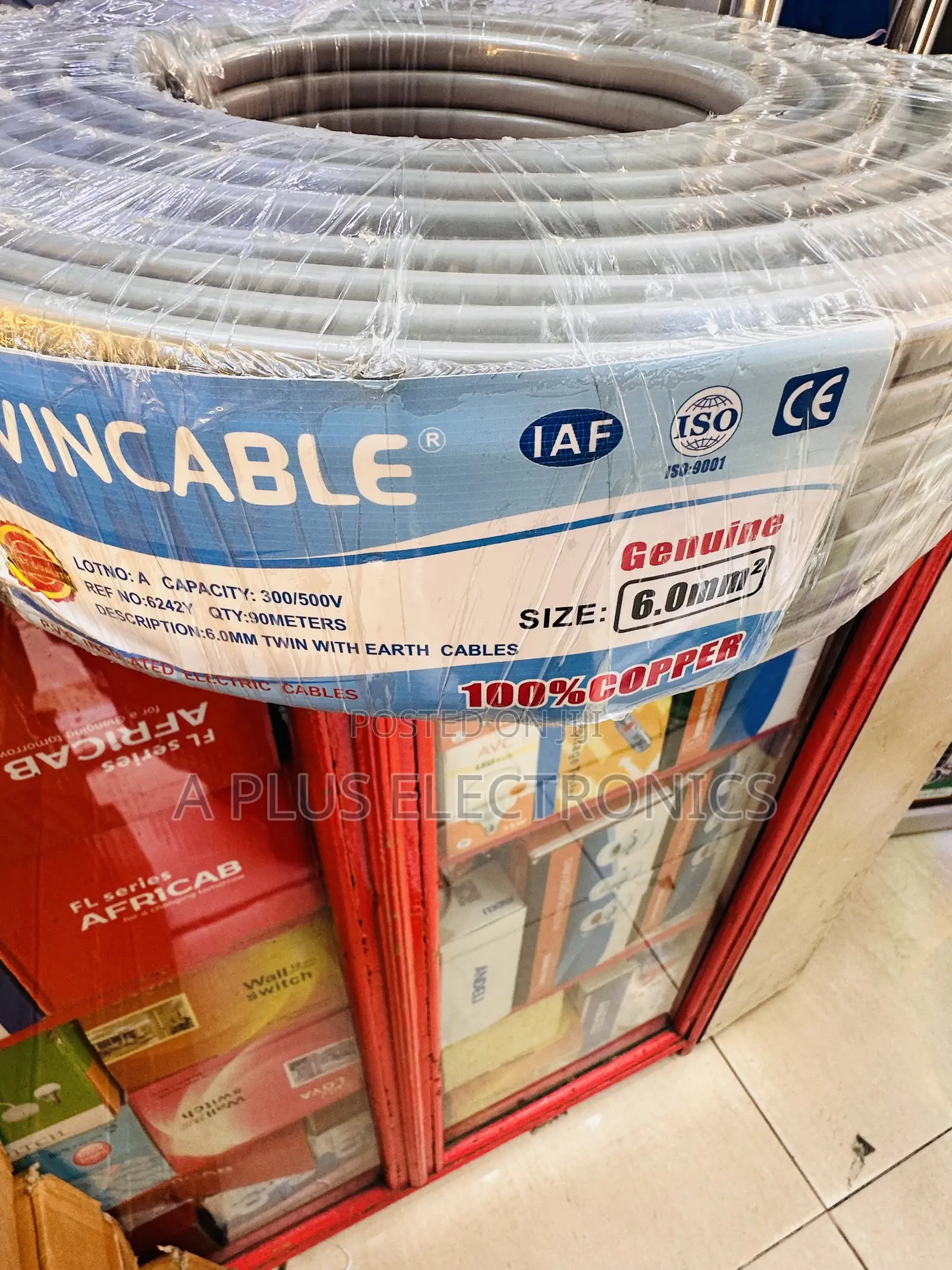 Evincable 6.0mm Twin Wiring Cable – Flexible and Reliable Wiring