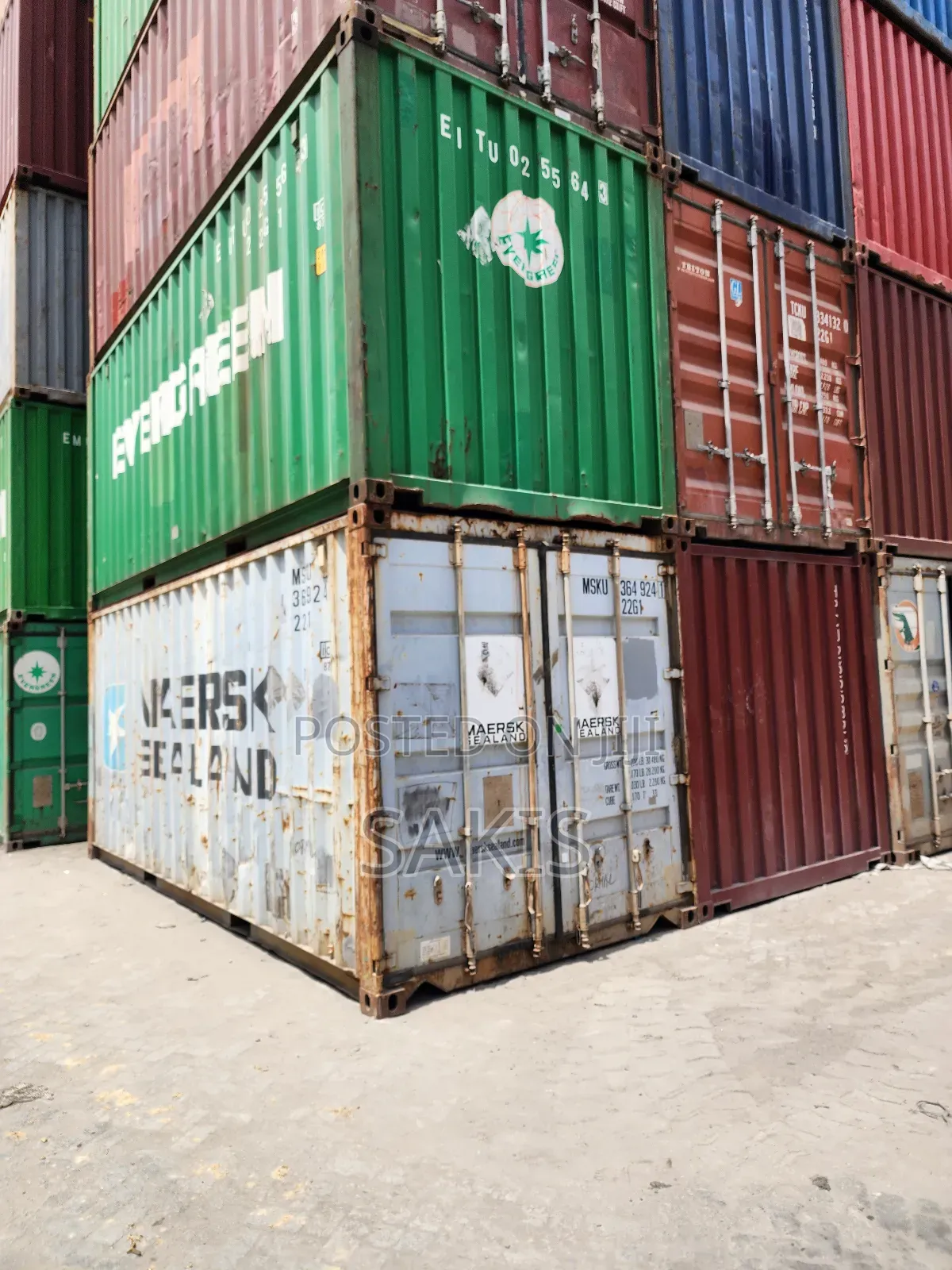 Empty 20ft Shipping Containers Available