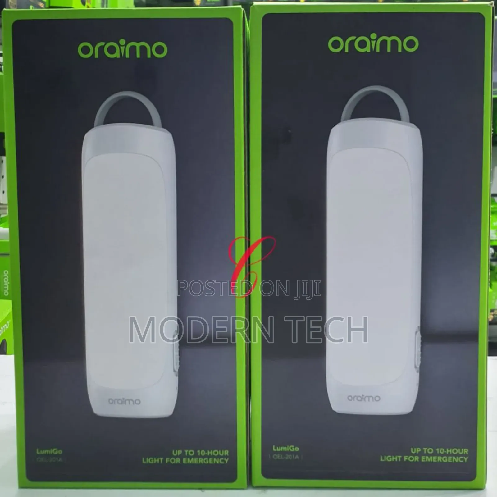 Oraimo Lumigo 300 Lumens Emergency Light 2pcs