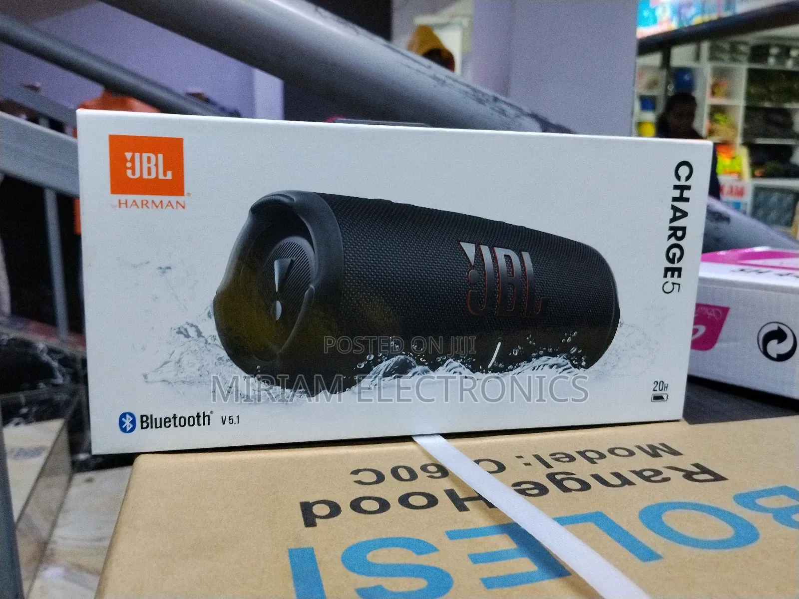 JBL Charge 5 Portable Waterproof Speaker 40w