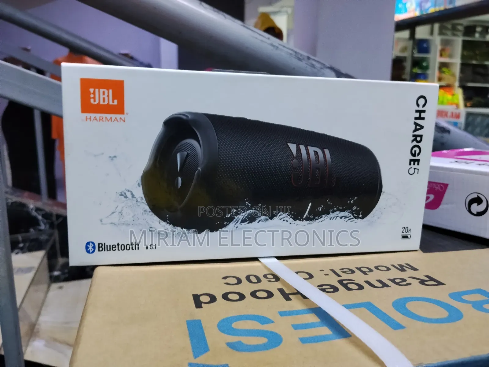 JBL Charge 5 Portable Waterproof Speaker 40w
