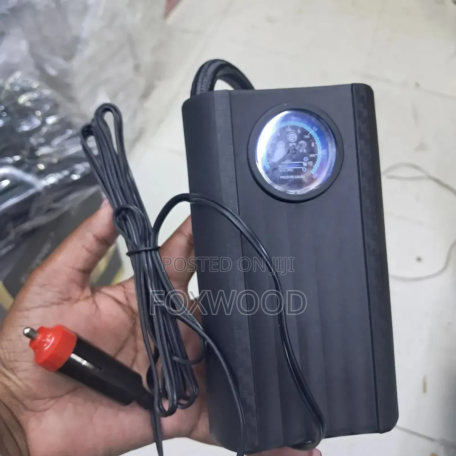 Car Cigar Powered Portable Air Inflating Pump