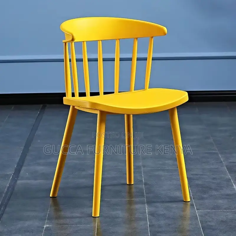 Plastic Armless Home Office Dining Chair