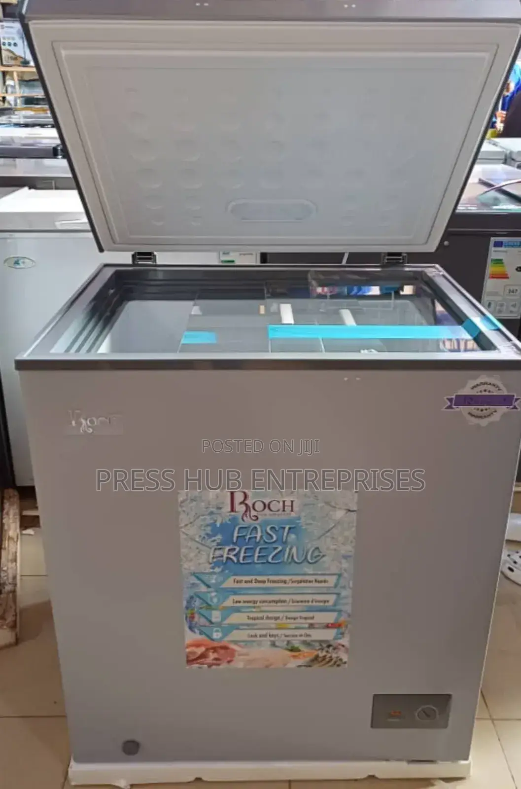 Roch RCF-180-G Chest Freezer; 