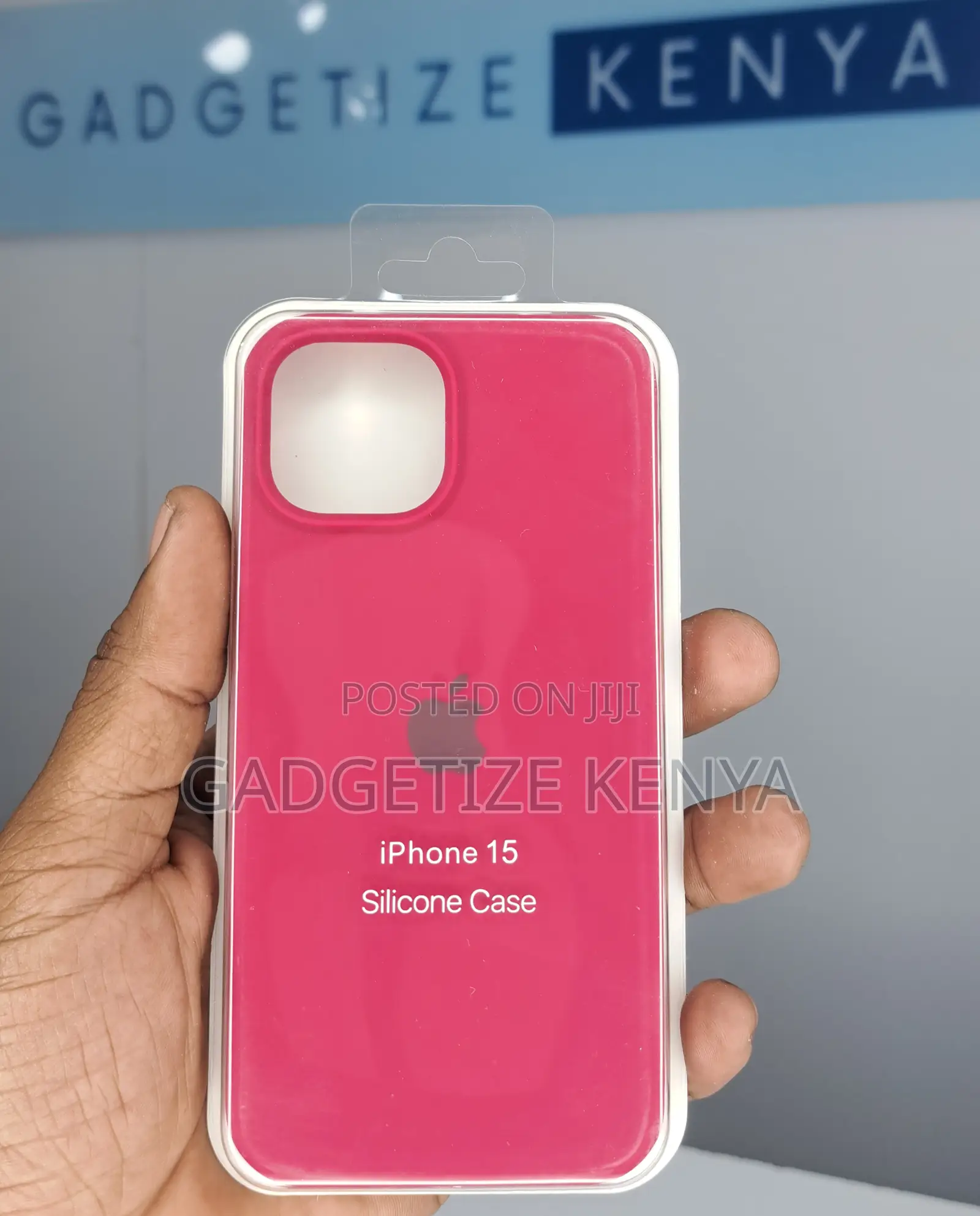 Thick Silicone Matte Back Case Cover for iPhone 15 Series