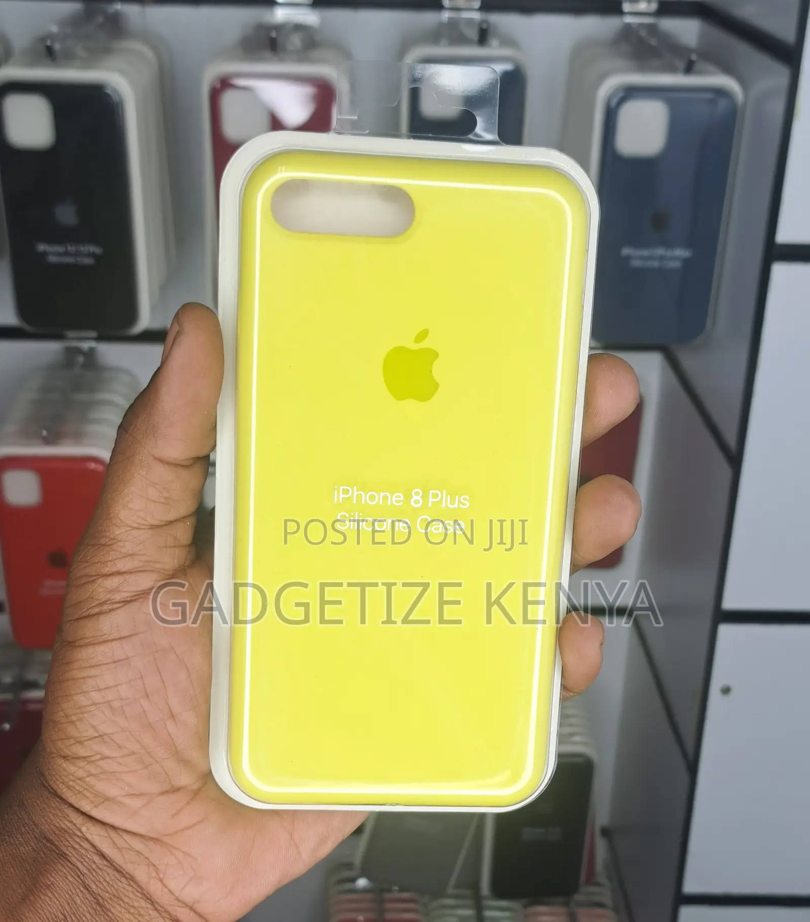Thick Silicone Matte Back Case Cover for iPhone 8 Series
