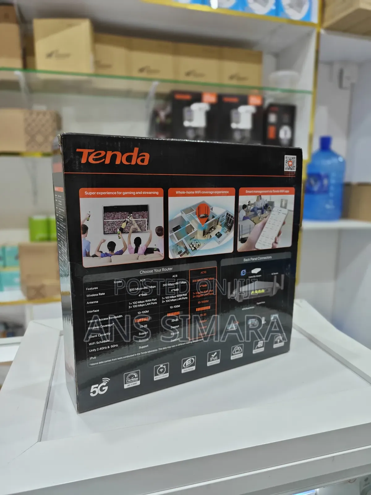 Tenda Ac1200 Dual Band Gigabit Wifi Router