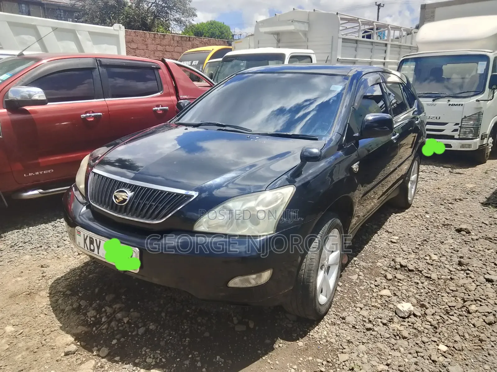 Toyota Harrier 2.4 4WD 2008 Black