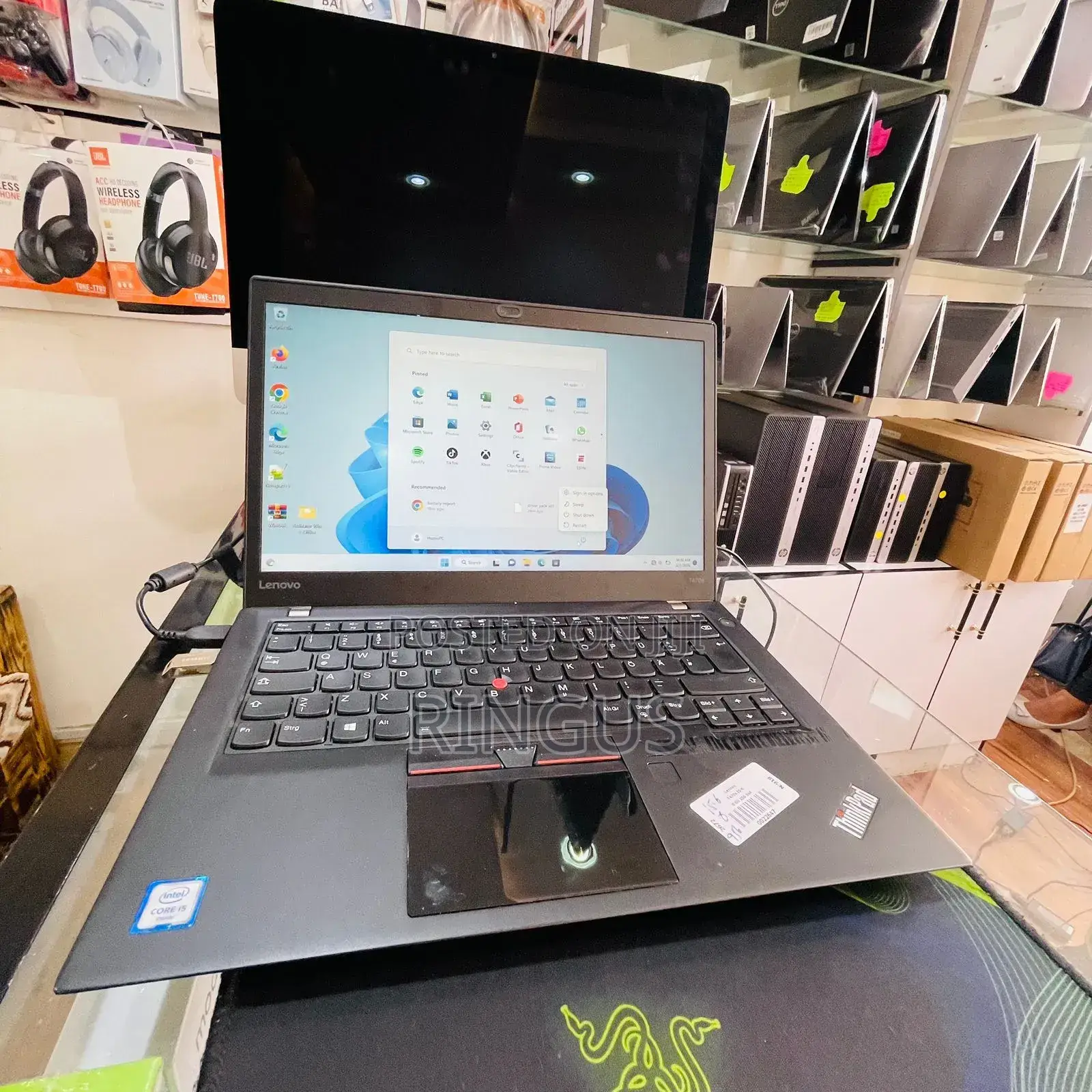 Laptop Lenovo ThinkPad T470s 8GB Intel Core I7 SSD 256GB