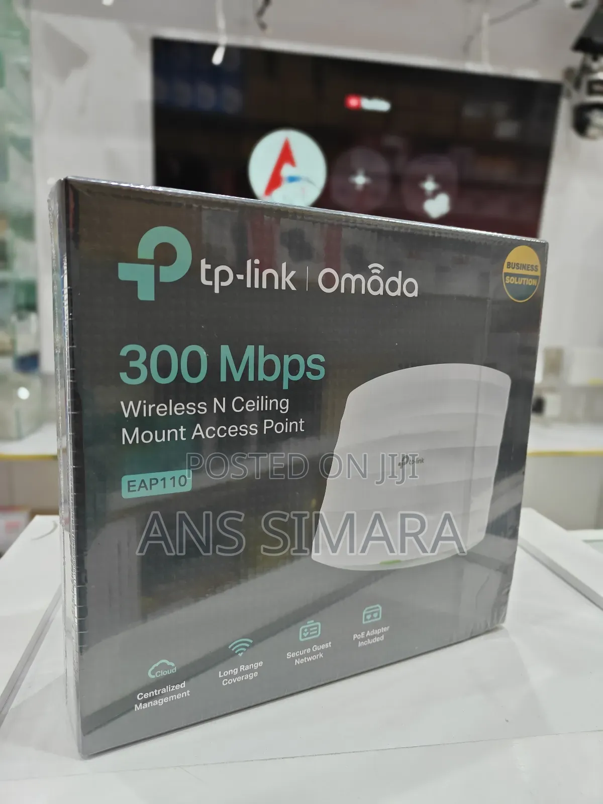 Tp-Link Omada Eap110 300 MBPS Wireless N Ceiling Mount Access Point.