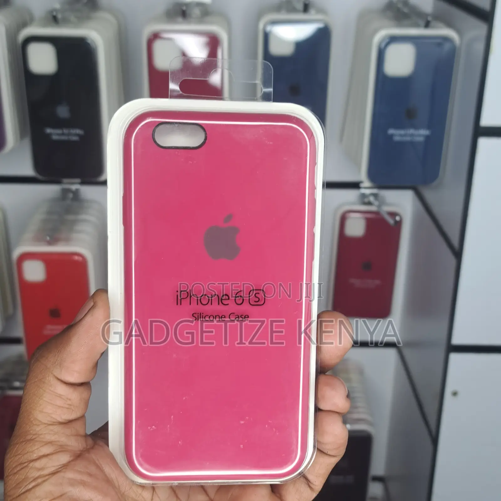 Thick Silicone Matte Back Case Cover for iPhone 6 Series