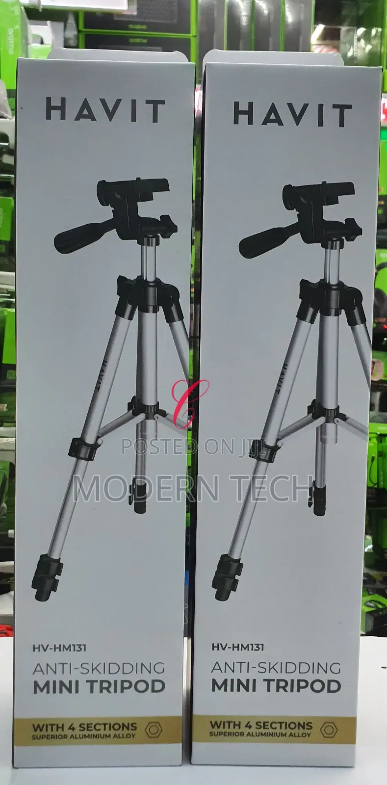 Havit Hv-Hm131 Anti-Skidding Mini Tripod
