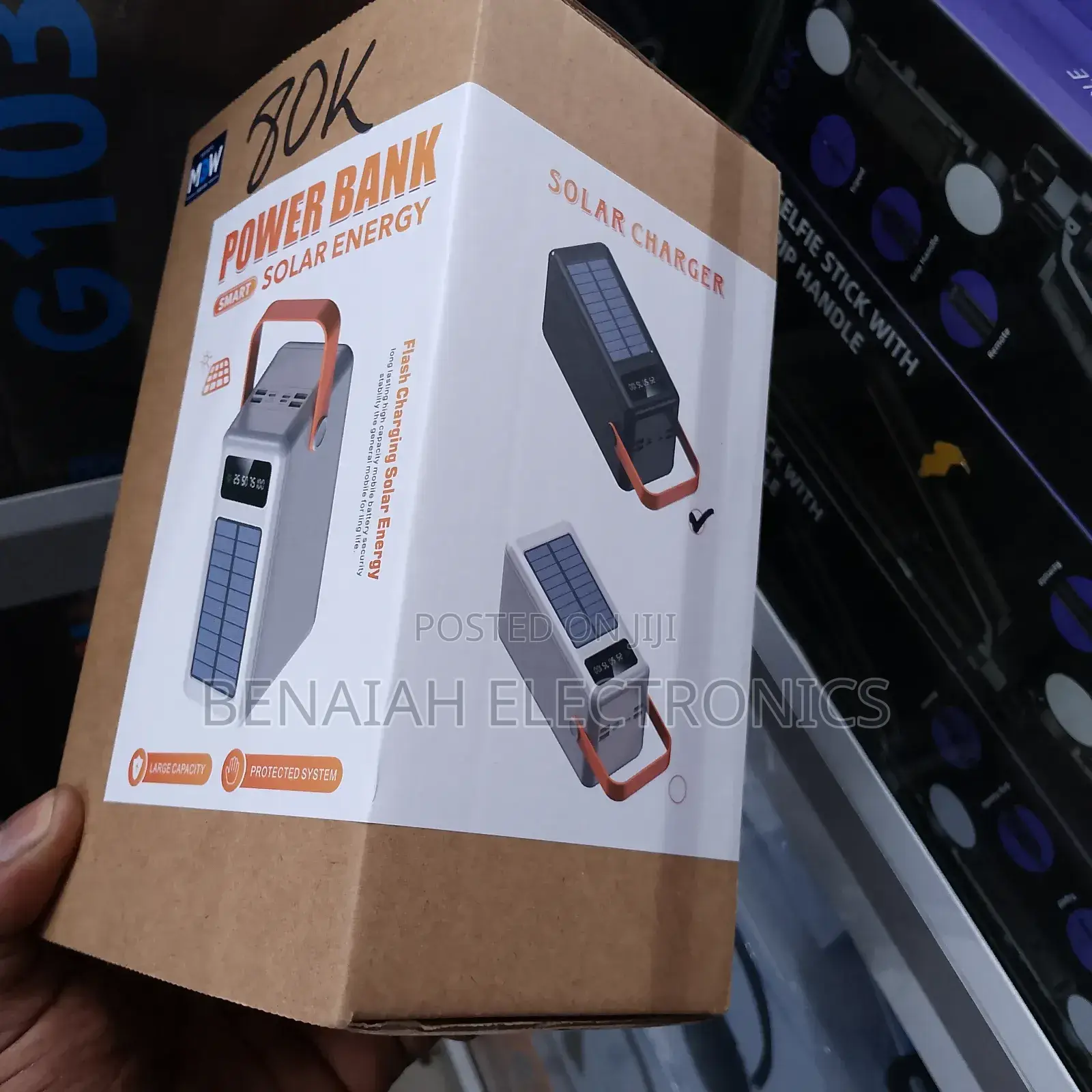 Quality Powerbank 80000 Watts Both Solar and Electricity