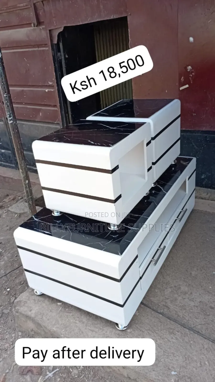 Coffee Table and Stools