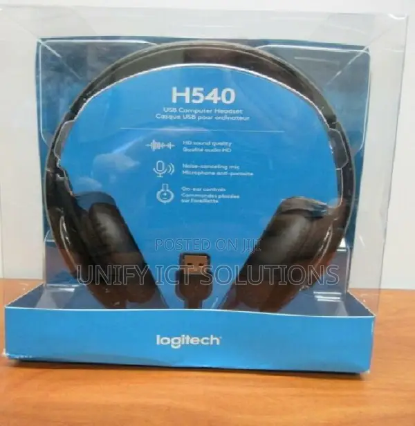 Logitech H540 Usb-a Headset With Noise Cancelling Mic