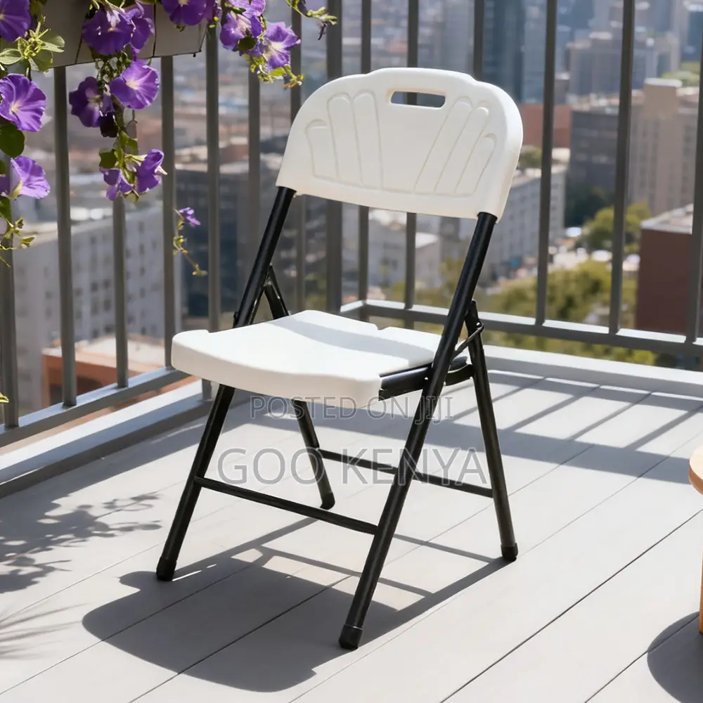 Home Chair; Foldable Outdoor White Event Chair