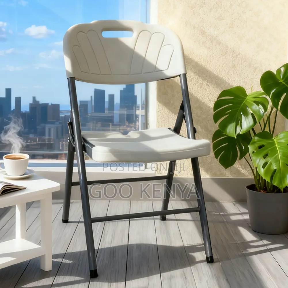 Home Chair; Foldable Outdoor White Event Chair