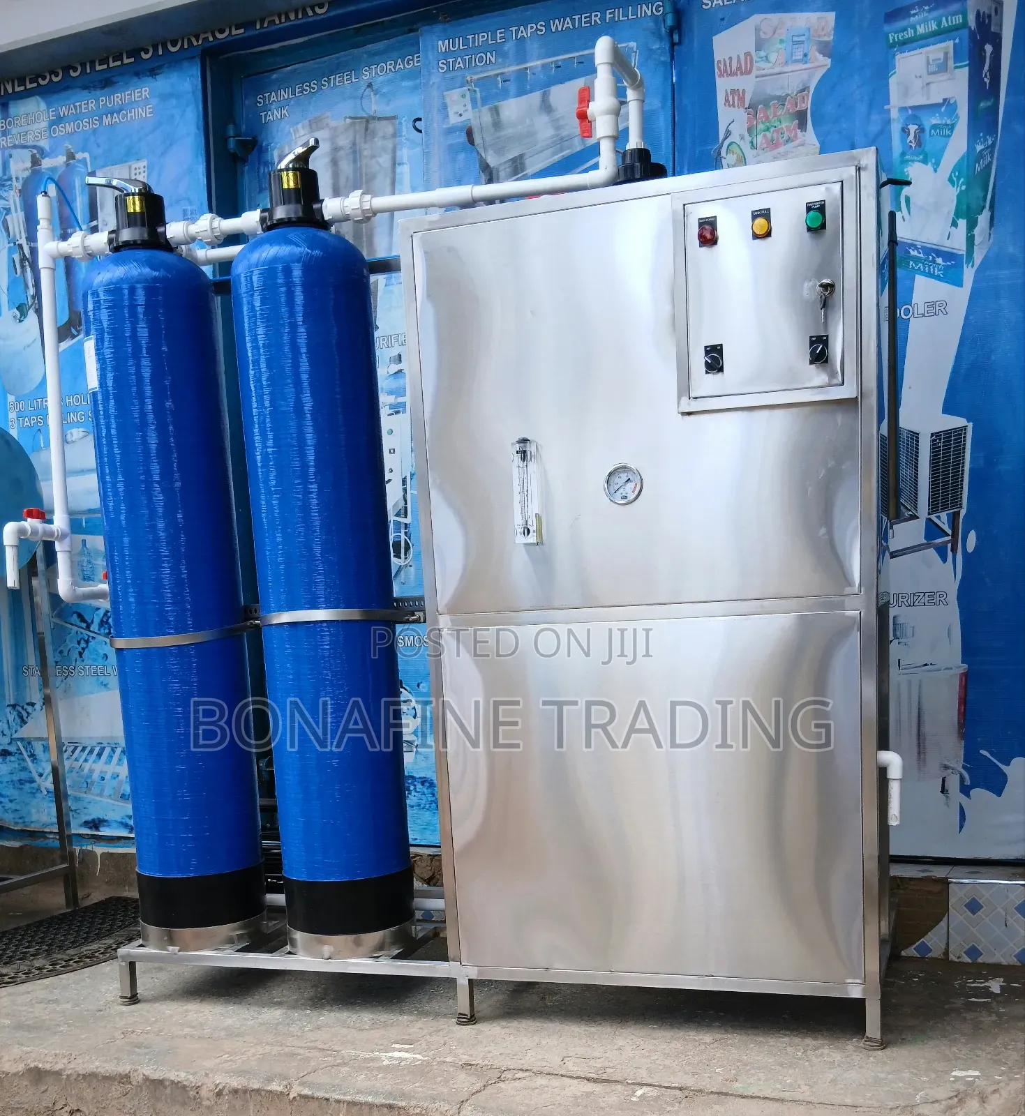 1000plh Pure Water Skid