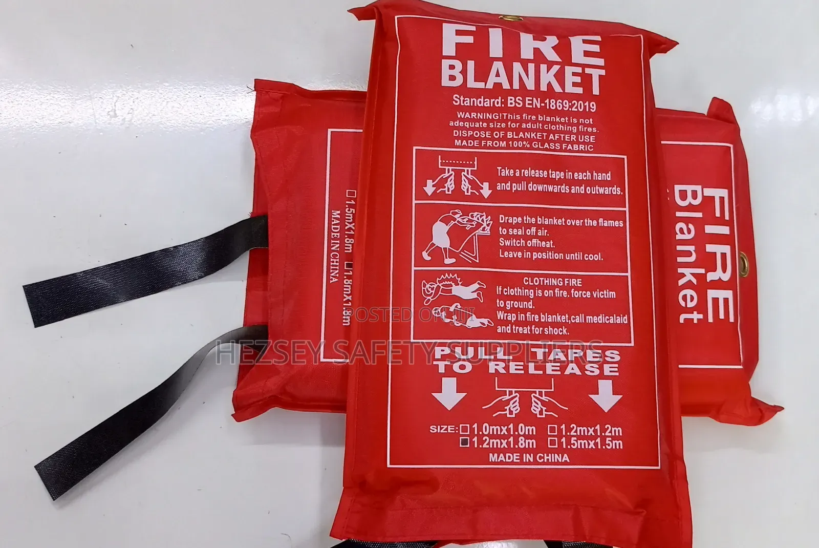 Fire Blanket 1.8m X 1.8m
