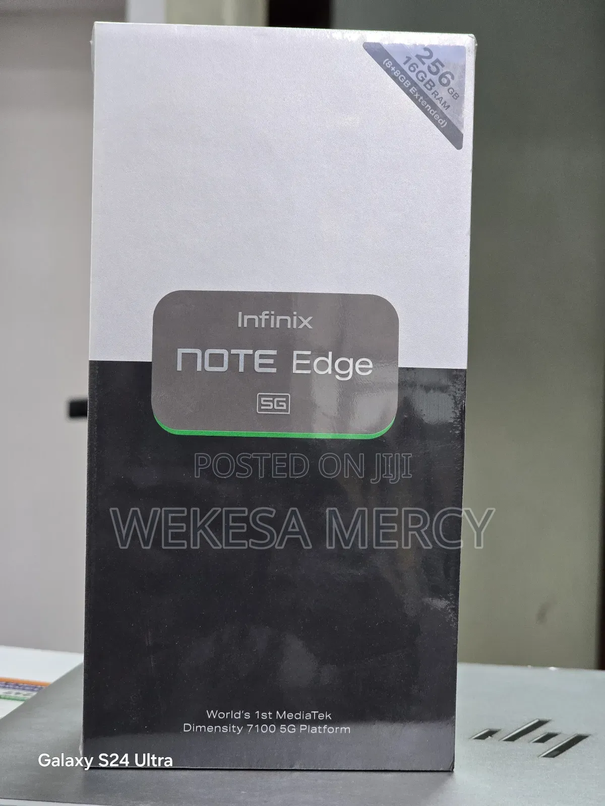 New Infinix Note Edge 256 GB Blue