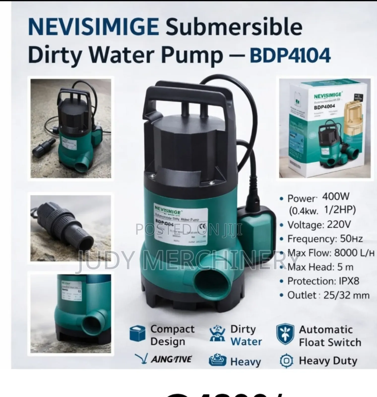 Submersible Dirty Water Pump